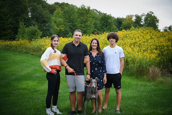 October Magazine Cover Family