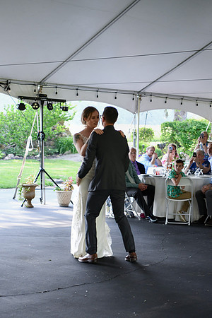 Carter & Marlah Reception [B&G 1st dance] 079