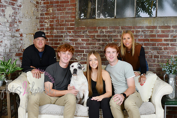 Briggs Triplets [with dog] 53