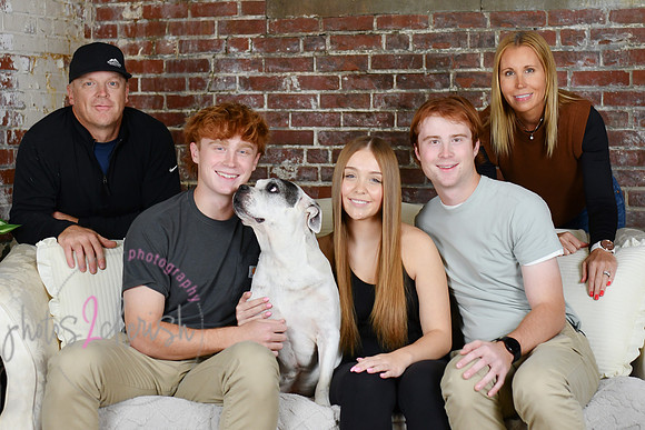 Briggs Triplets [with dog] 47