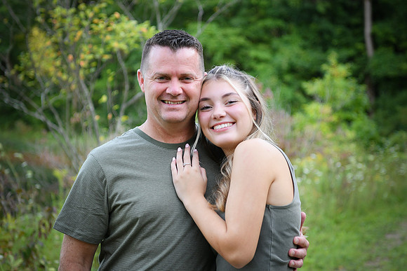 Delaney & Dad 08