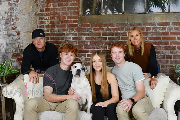 Briggs Triplets [with dog] 42