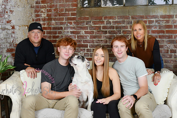 Briggs Triplets [with dog] 46