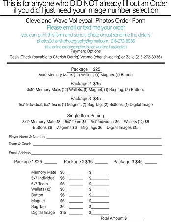 Order Form