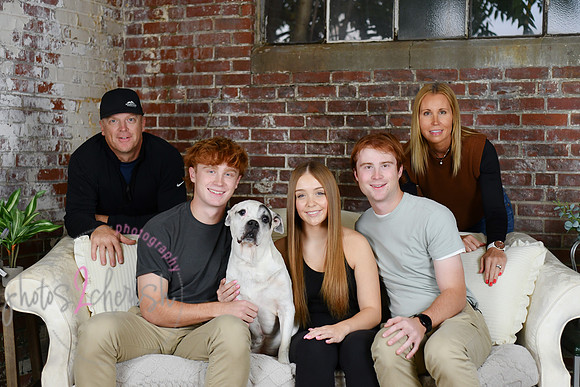 Briggs Triplets [with dog] 41