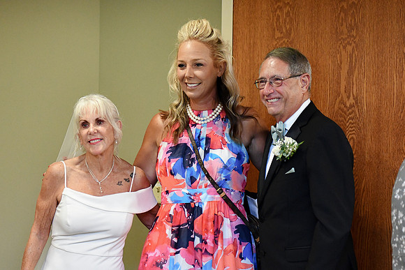 Kellie & Jim [receiving line] 180