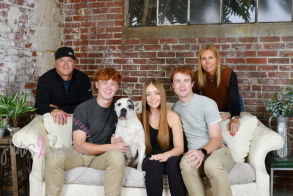 Briggs Triplets [with dog] 52