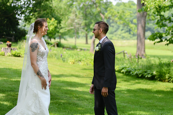 Carter & Marlah Wedding Photos [first look] 081