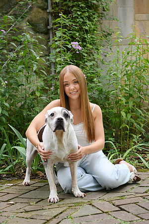 Lauren & Dog 01