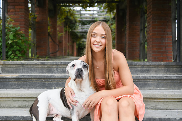 Lauren & Dog 25