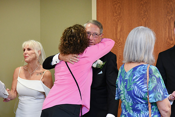 Kellie & Jim [receiving line] 065
