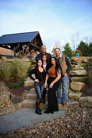 December Magazine Cover Family Photo