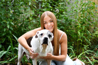 Lauren & Dog 09