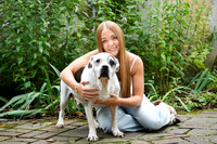 Lauren & Dog 08