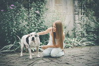 Lauren & Dog 14