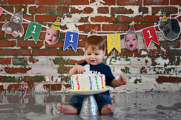 Logan 1st Birthday 100