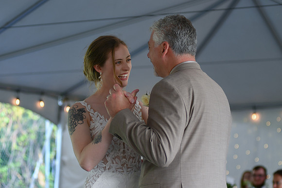 Carter & Marlah Reception [Father Daughter Dance] 011