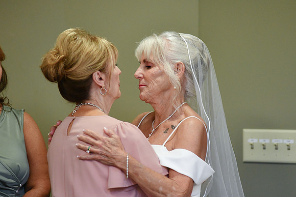 Kellie & Jim [receiving line] 105