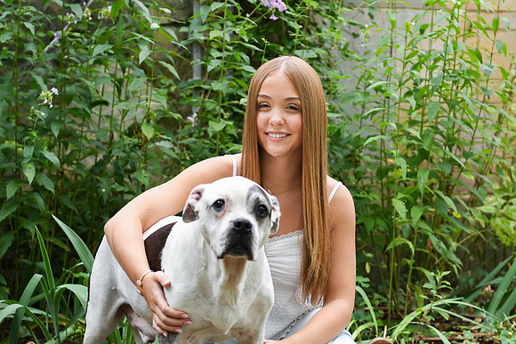 Lauren & Dog 07