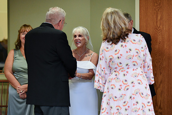 Kellie & Jim [receiving line] 030