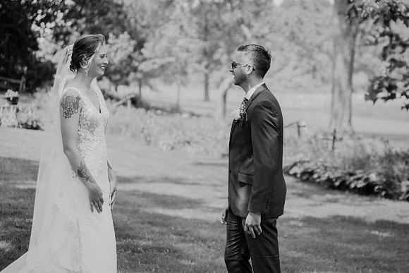 Carter & Marlah Wedding Photos [first look] 083