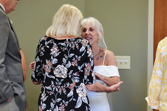 Kellie & Jim [receiving line] 131