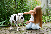 Lauren & Dog 12