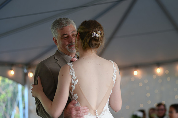 Carter & Marlah Reception [Father Daughter Dance] 042