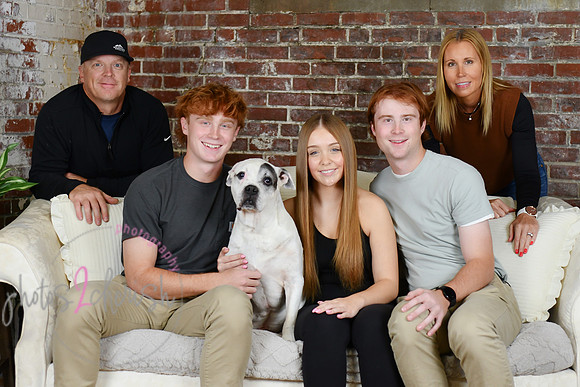 Briggs Triplets [with dog] 48