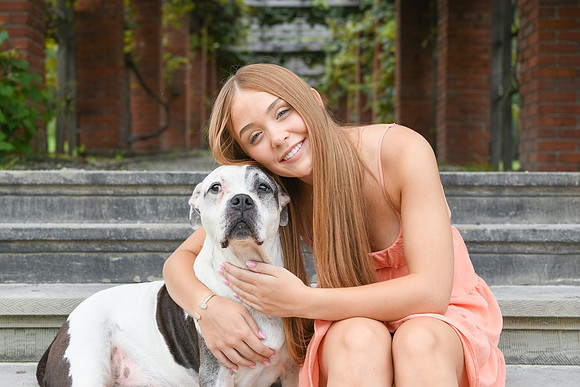 Lauren & Dog 22