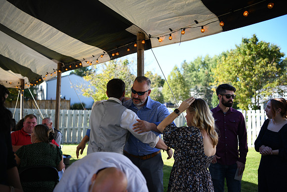 Hope & Teven reception 160