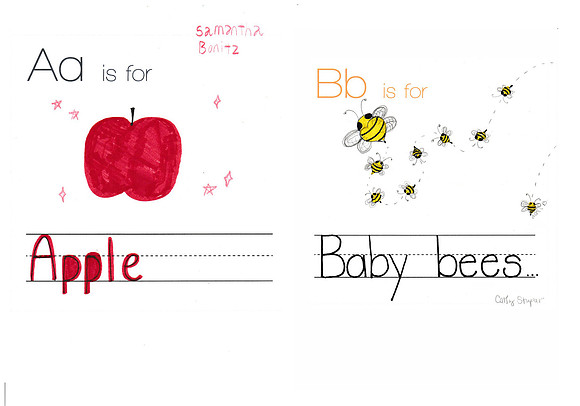 A B