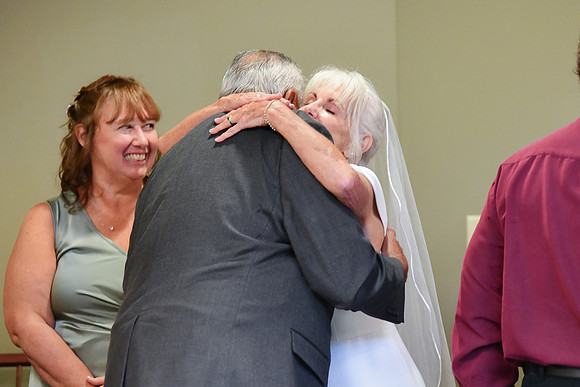 Kellie & Jim [receiving line] 127