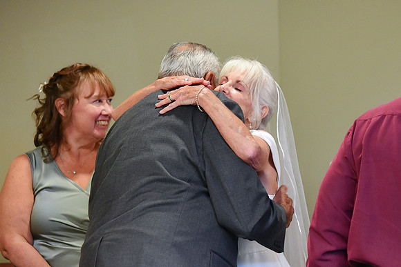 Kellie & Jim [receiving line] 128