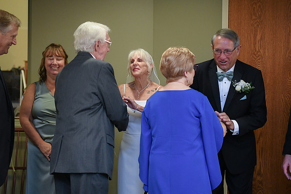 Kellie & Jim [receiving line] 016