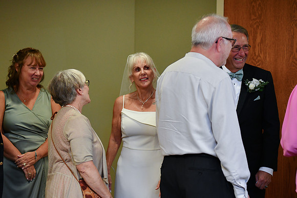 Kellie & Jim [receiving line] 073