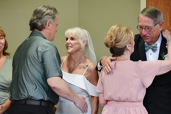 Kellie & Jim [receiving line] 113