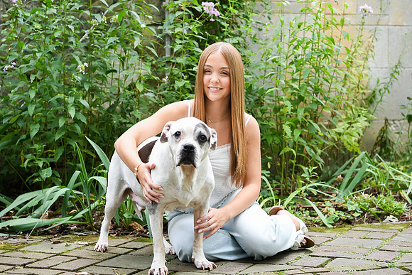 Lauren & Dog 06