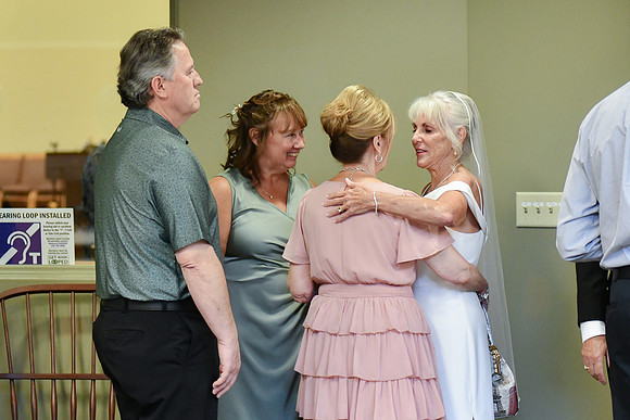 Kellie & Jim [receiving line] 100