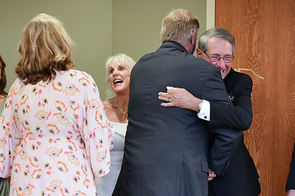 Kellie & Jim [receiving line] 024