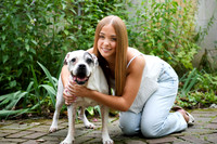 Lauren & Dog 20