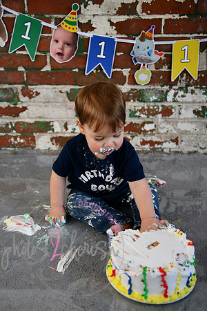 Logan 1st Birthday 280