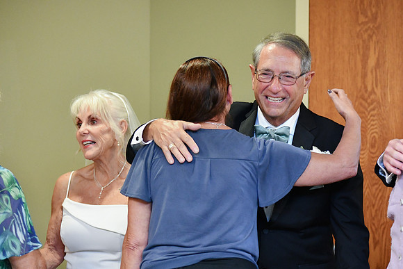 Kellie & Jim [receiving line] 053
